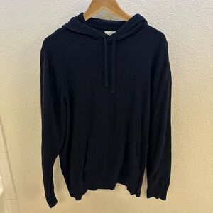 J.Crew Organic Cotton-blend Bouclé Hooded Pullover Sweater